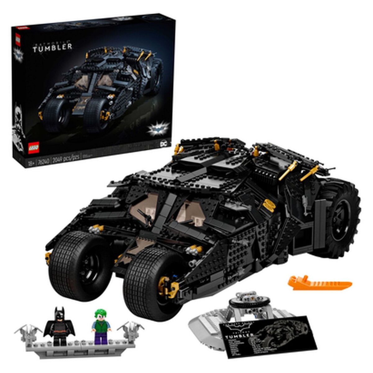 LEGO DC Batman 76240 - La Batmobile Tumbler, Maquette Voiture, Set Pour Adultes