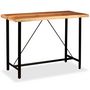 Voir la diapositive 2 : VIDAXL Ensemble de bar 7 pcs Bois d'acacia massif et de recuperation