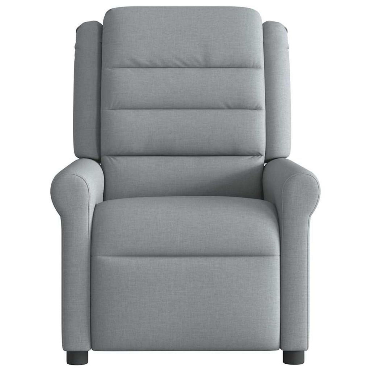 VIDAXL Fauteuil inclinable electrique Gris clair Tissu