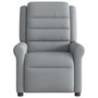 Voir la diapositive 5 : VIDAXL Fauteuil inclinable electrique Gris clair Tissu