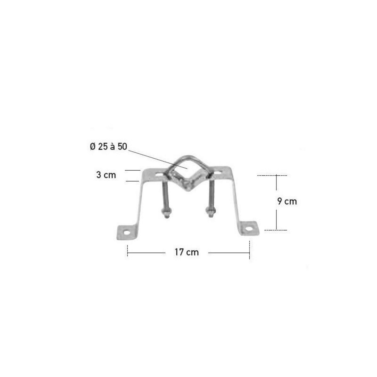 Erard Paire de fixations murales ERARD 800852