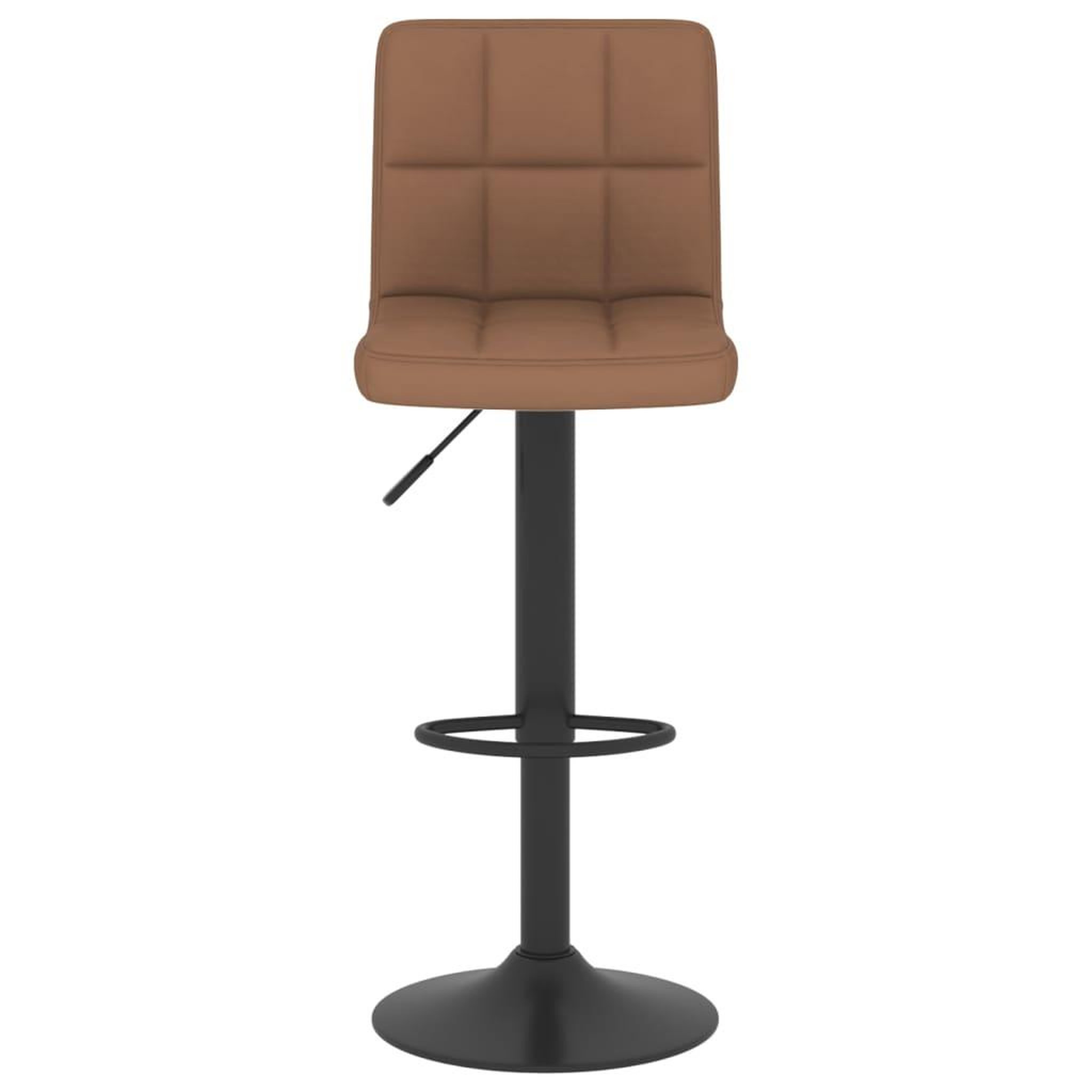 Voir la diapositive 4 : VIDAXL Tabourets de bar lot de 2 marron tissu