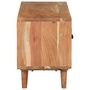 Voir la diapositive 4 : VIDAXL Meuble TV 115x30x39 cm Bois d'acacia massif