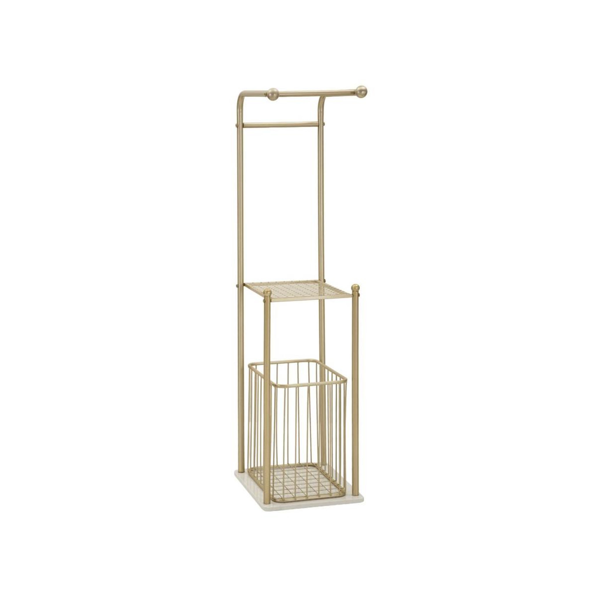 Voir la diapositive 3 : Paris Prix Porte-serviettes en métal  root  122cm or