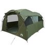 Voir la diapositive 4 : VIDAXL Tente familiale tunnel 6 personnes vert olive impermeable