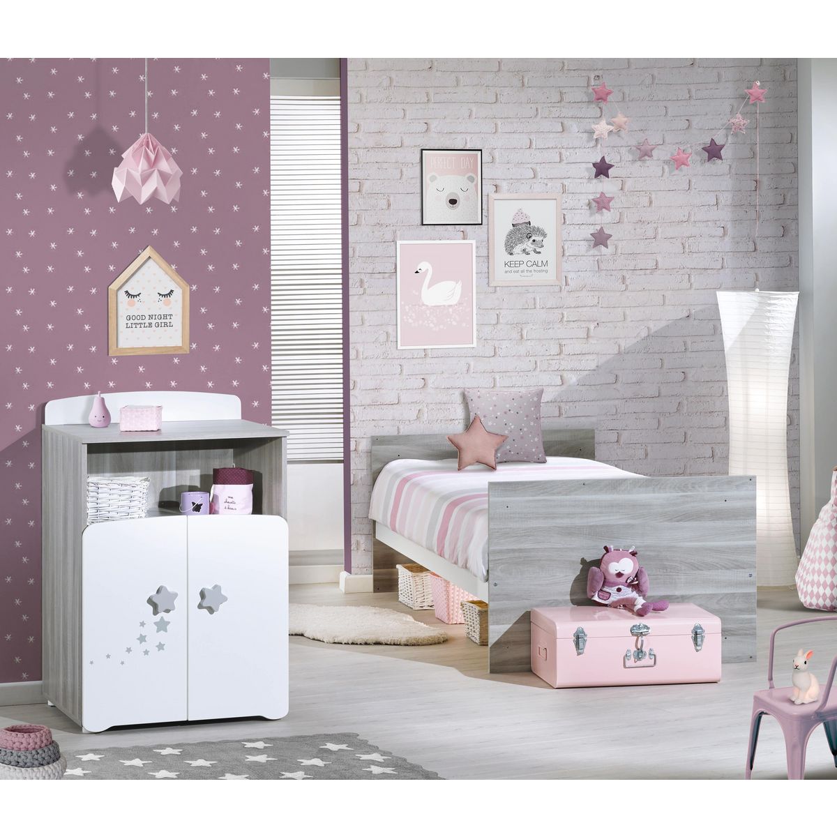 BABY PRICE Lit bébé combiné 60 x120 cm évolutif en 90x190 cm NEW NAO