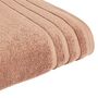 Voir la diapositive 2 : ACTUEL Maxi drap de bain uni en coton bouclé 500 gr/m2