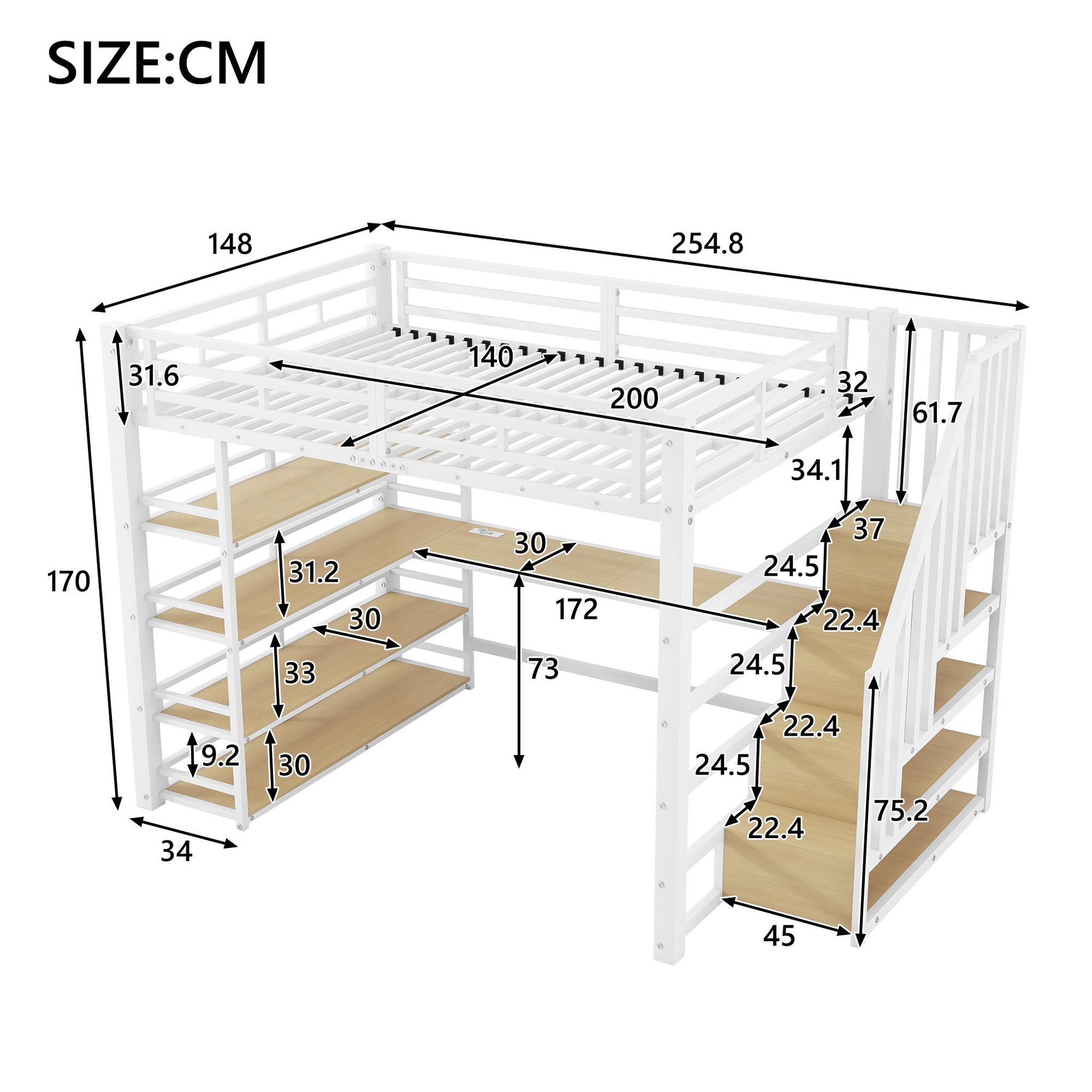Voir la diapositive 3 : MERAX Lit mezzanine