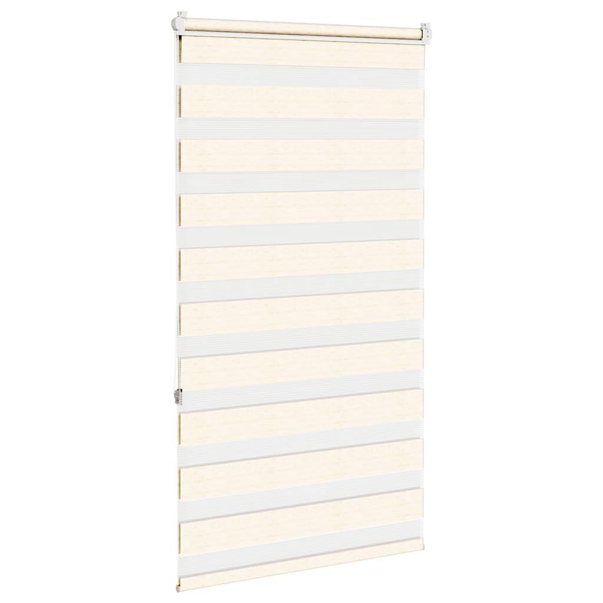 Voir la diapositive 4 : VIDAXL Store zebre beige marbre largeur du tissu 70,9 cm polyester