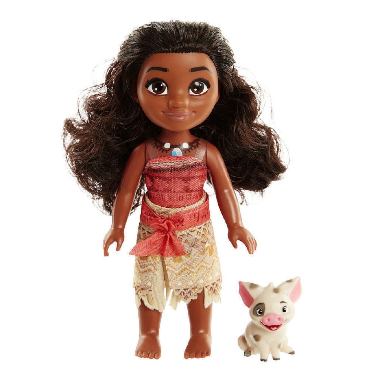 TALDEC Poupée 15 cm Vaiana et son compagnon Pua - Disney