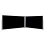Voir la diapositive 1 : VIDAXL Auvent lateral retractable Noir 160x600 cm