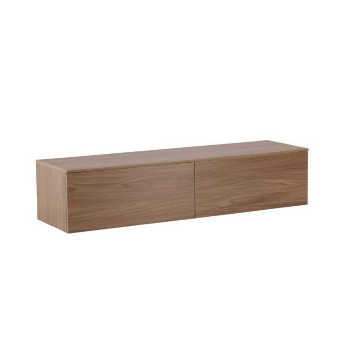 Paris Prix Meuble TV en Bois  Frihamn  160cm Noyer