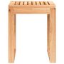Voir la diapositive 3 : VIDAXL Tabouret de salle de bain 40x30x46 cm Bois massif de noyer