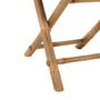 Voir la diapositive 5 : Paris Prix Chaise Pliable Design  Bambou  98cm Naturel