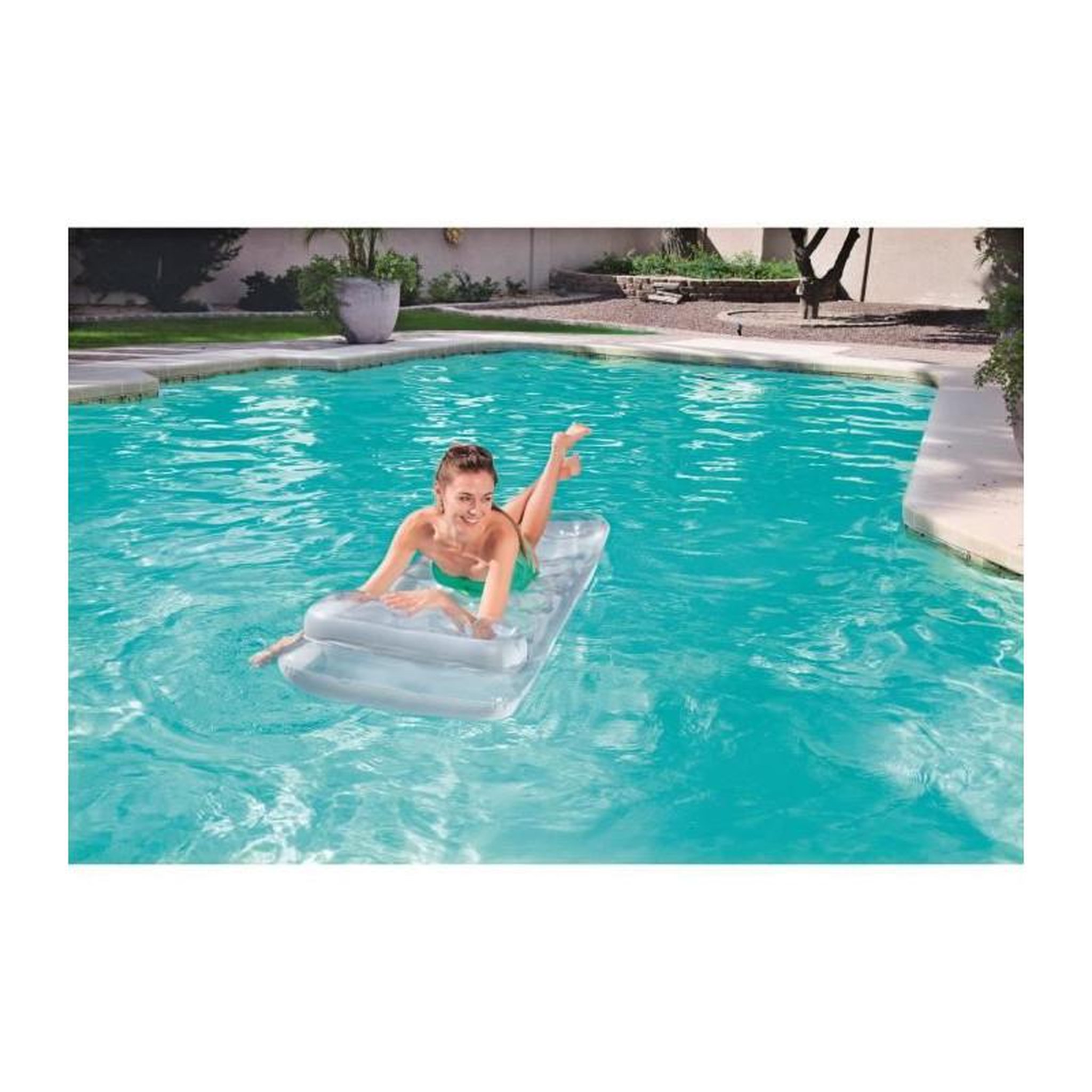 Voir la diapositive 2 : BESTWAY BESTWAY Matelas pneumatique - Metal Tech a 18 trous - 188 x 71 cm