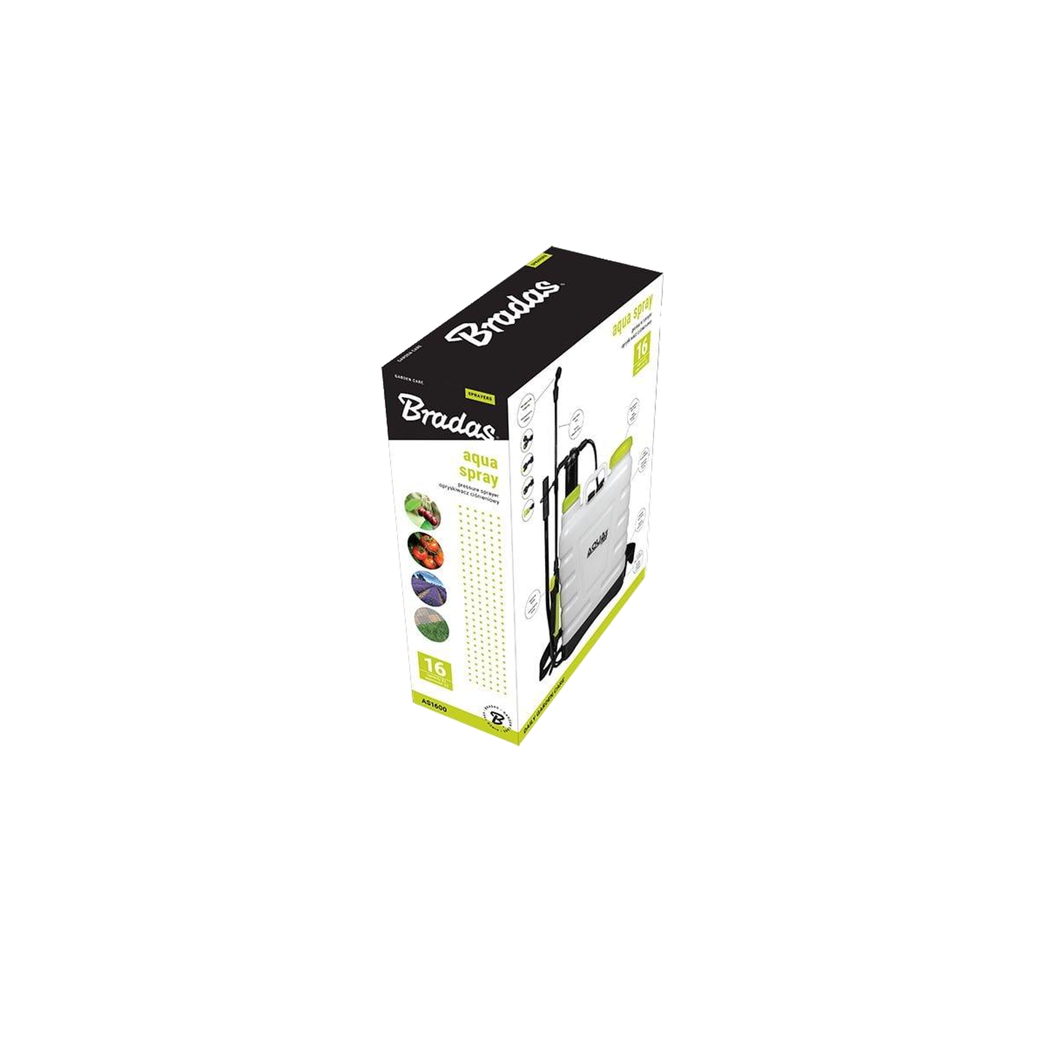 Voir la diapositive 2 : BROS Pulvérisateur Bradas as1600 16L haute efficacité