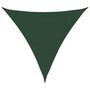 Voir la diapositive 2 : VIDAXL Voile d'ombrage 160 g/m^2 Vert fonce 4x4x4 m PEHD
