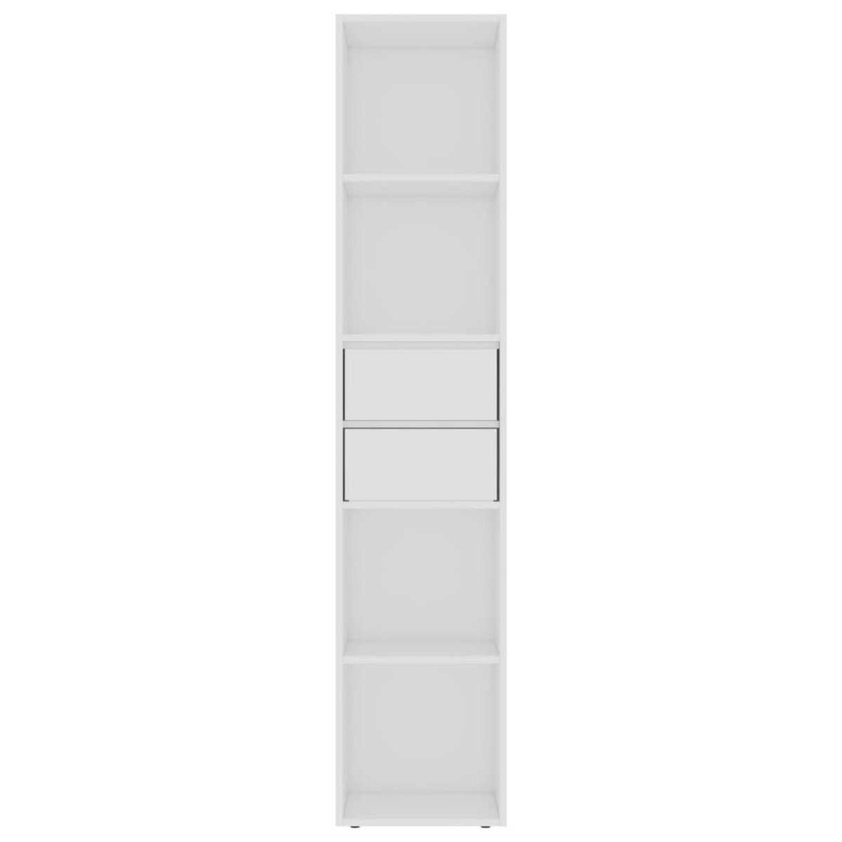 VIDAXL Bibliotheque Blanc 36x30x171 cm Bois d'ingenierie