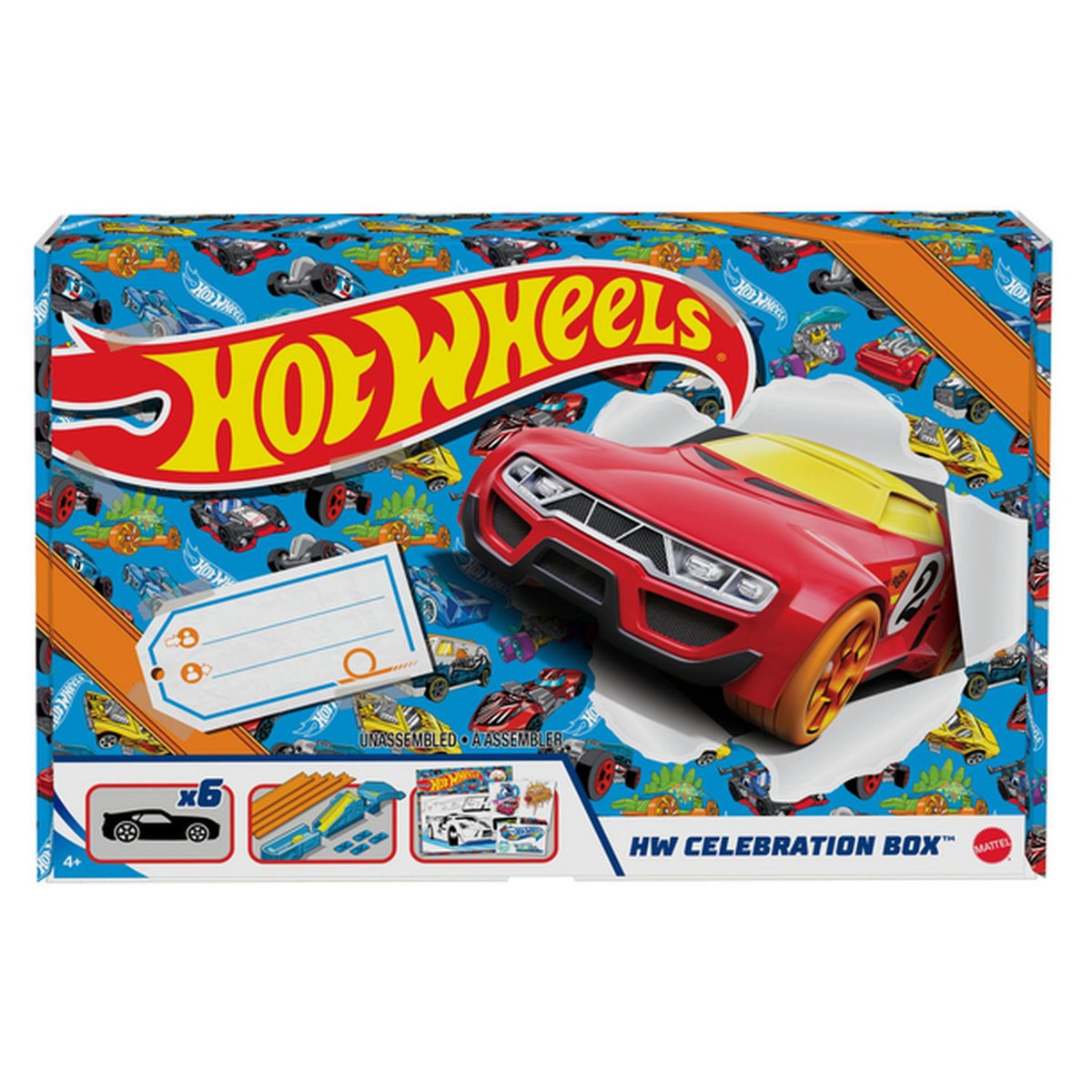 MATTEL Coffret célébration - Hot Wheels