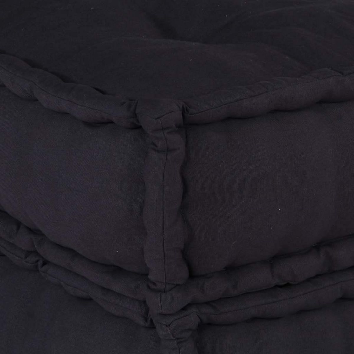 VIDAXL Pouf modulaire anthracite 70x70x36 tissu