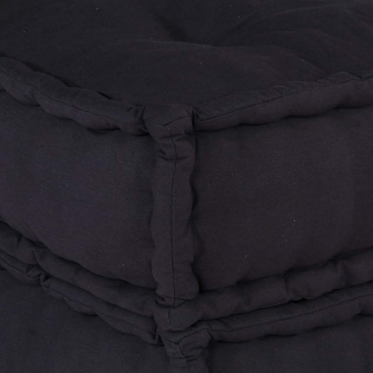 VIDAXL Pouf modulaire anthracite 70x70x36 tissu