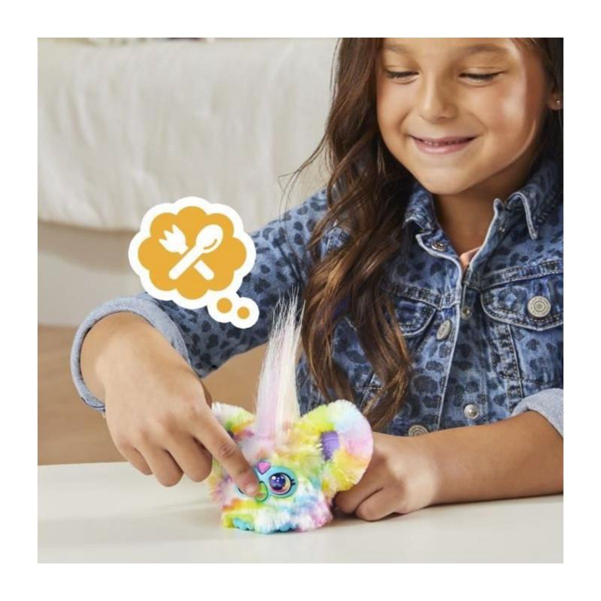 HASBRO Jouet peluche Hasbro Furby Furblets Zee-Bah noir