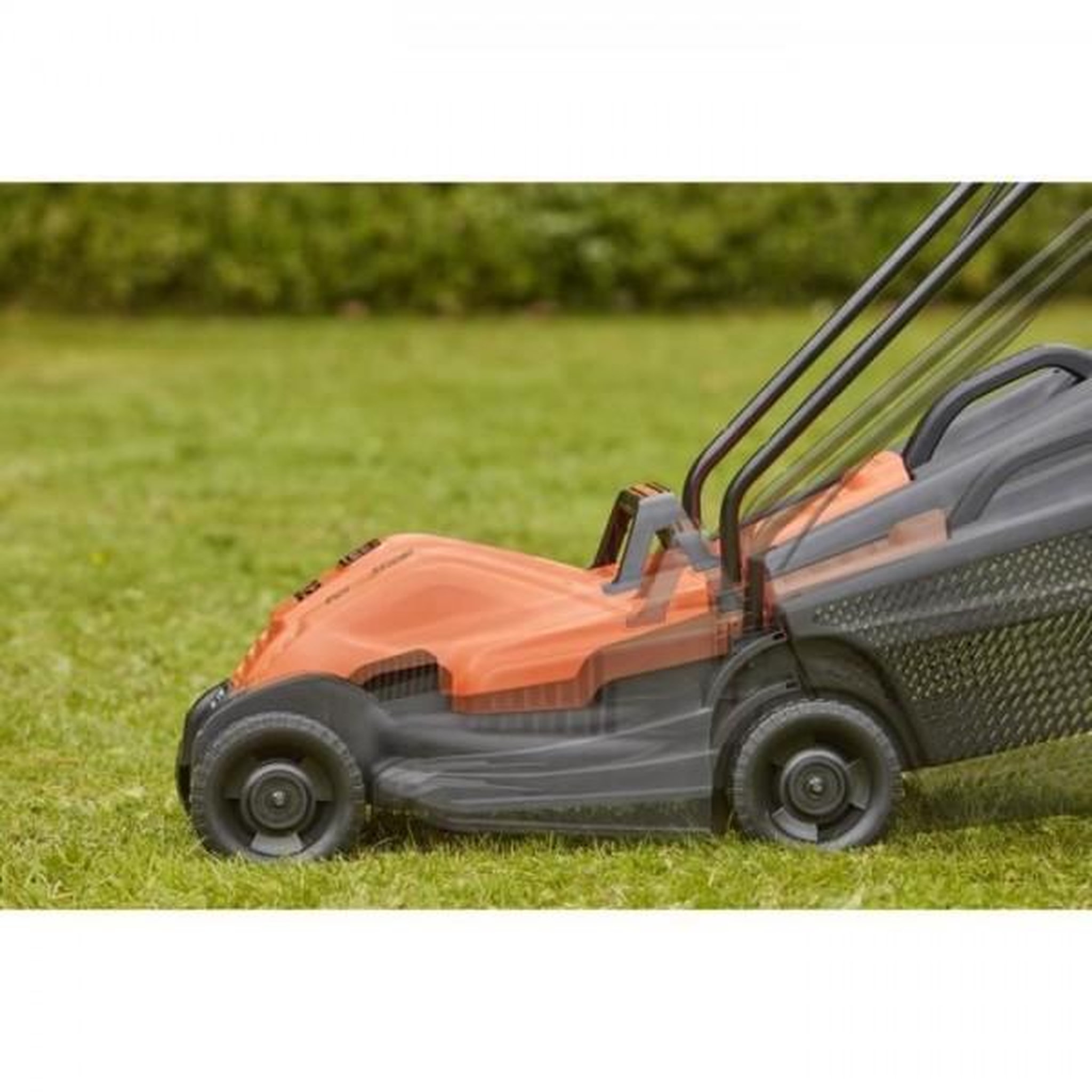 Voir la diapositive 5 : Black et Decker Tondeuse a Gazon   a Gazon Electrique Filaire 1200W 32 cm - BLACK+DECKER - BEMW451-QS - 3 Hauteurs Réglables