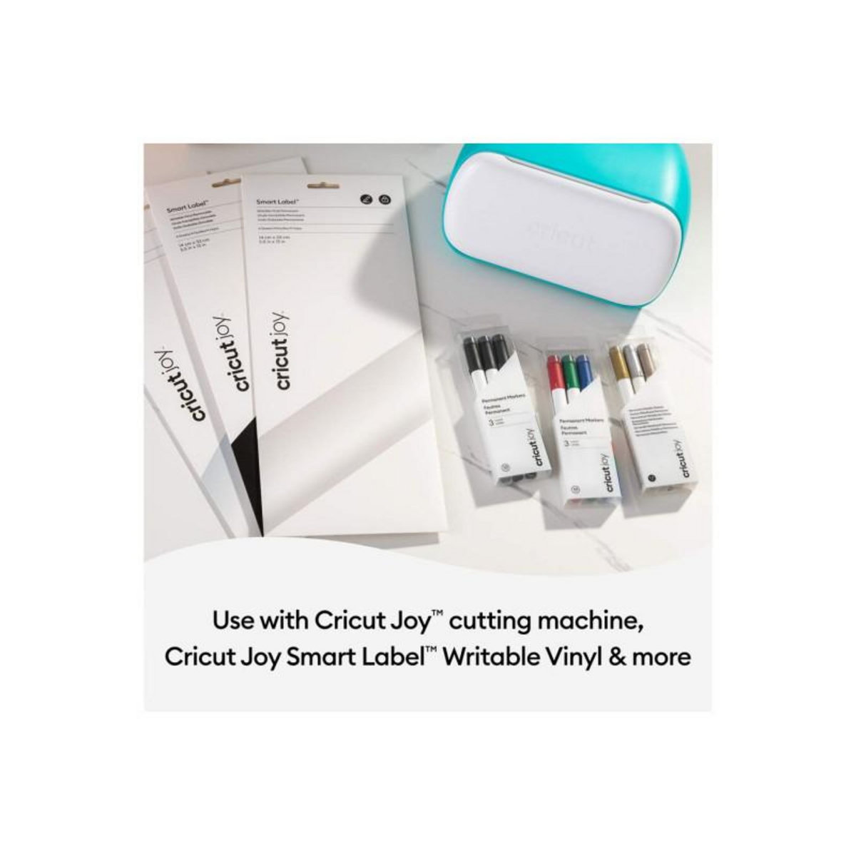 CRICUT Accessoires Machines De Découpe et Presses A Chaud Cricut Marqueurs metalliques permanents Cricut Joy 1,0 mm, or argent cuivre