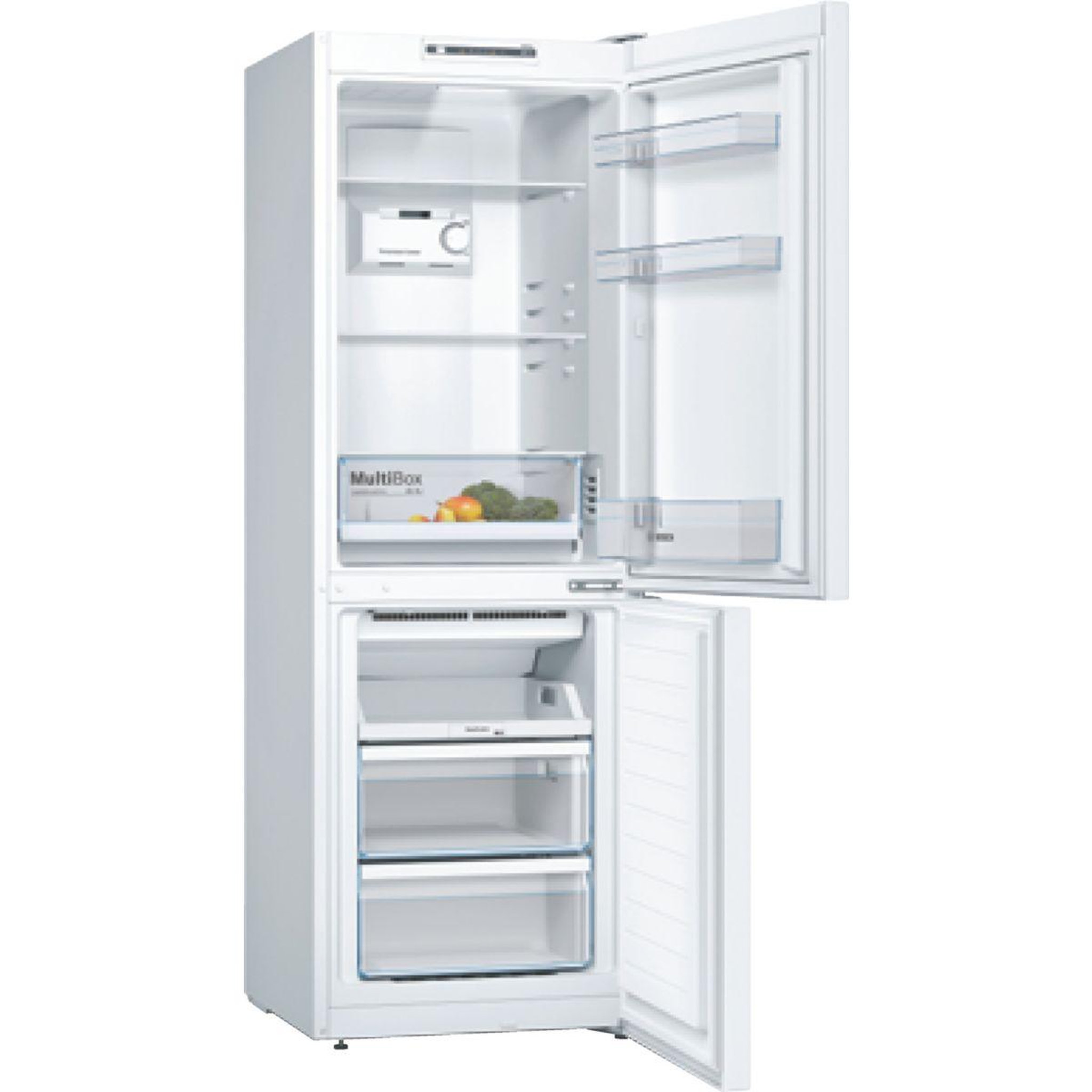 Voir la diapositive 5 : BOSCH Réfrigérateur combiné kgn33nweb