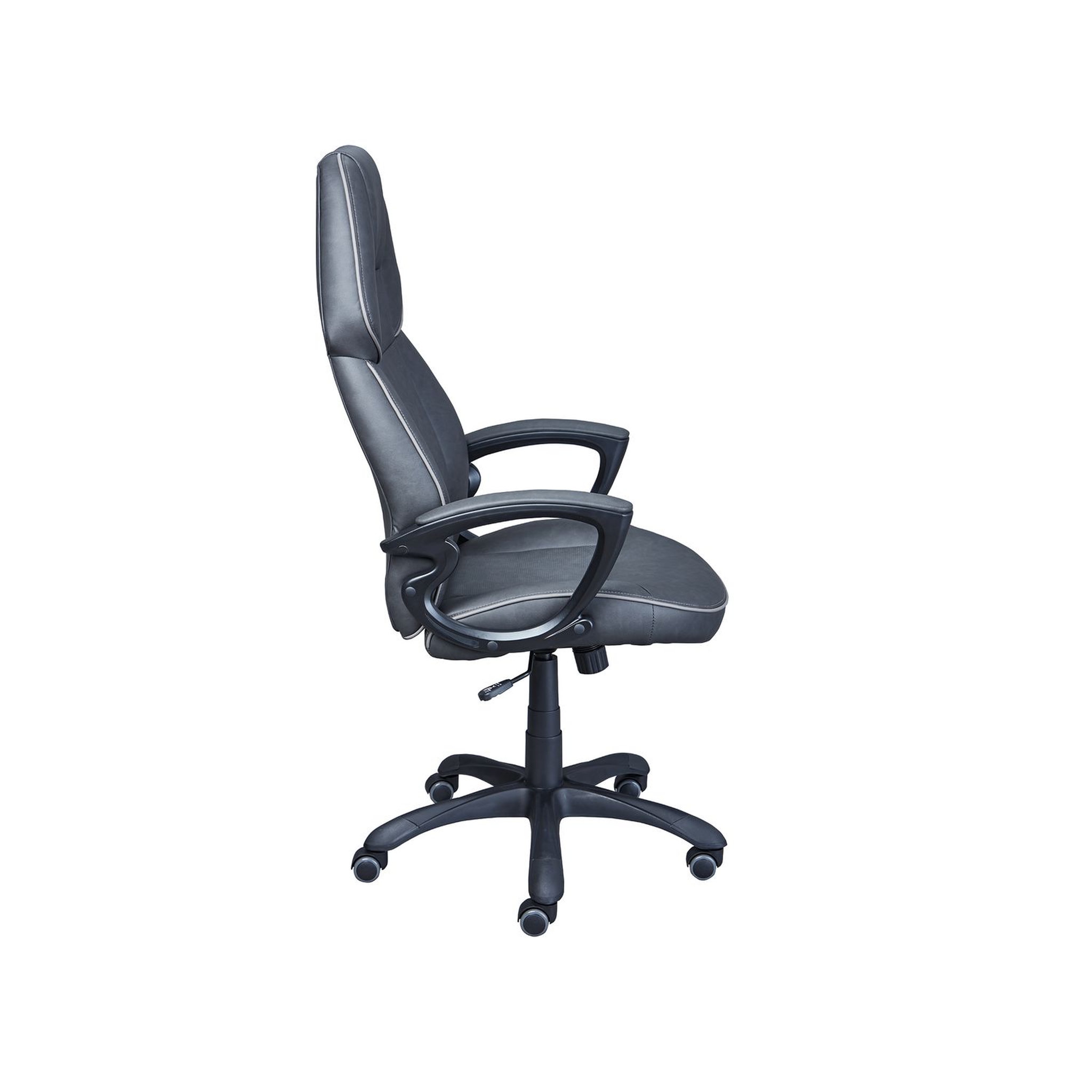 Voir la diapositive 3 : Fauteuil de bureau pivotant ajustable en hauteur TITAN