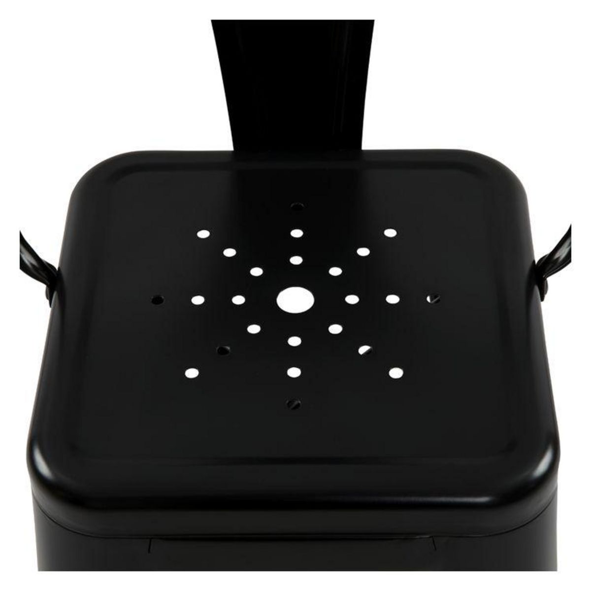 Rendez vous déco Lot de 2 chaises pour îlot central 67 cm en métal noir mat - Indus