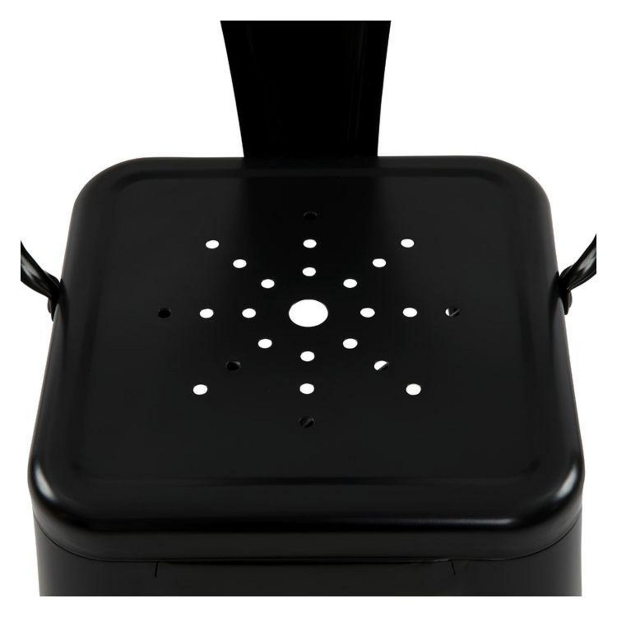 Rendez vous déco Lot de 2 chaises pour îlot central 67 cm en métal noir mat - Indus