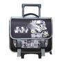 Voir la diapositive 2 : Bagtrotter BAGTROTTER Cartable à roulettes 38 cm Disney Star Wars Noir