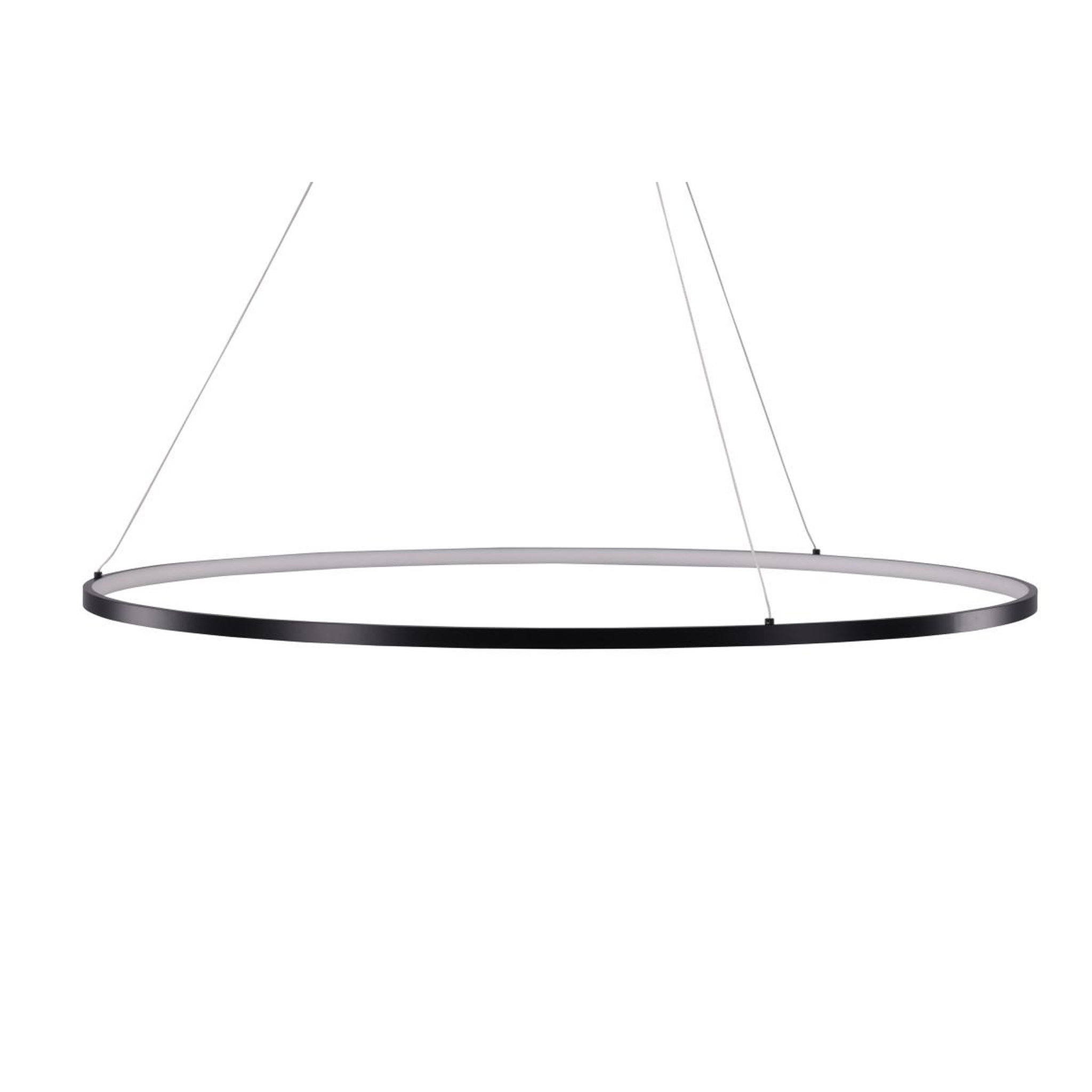 Voir la diapositive 2 : Paris Prix Lampe Suspension Design  Rodang  100cm Noir