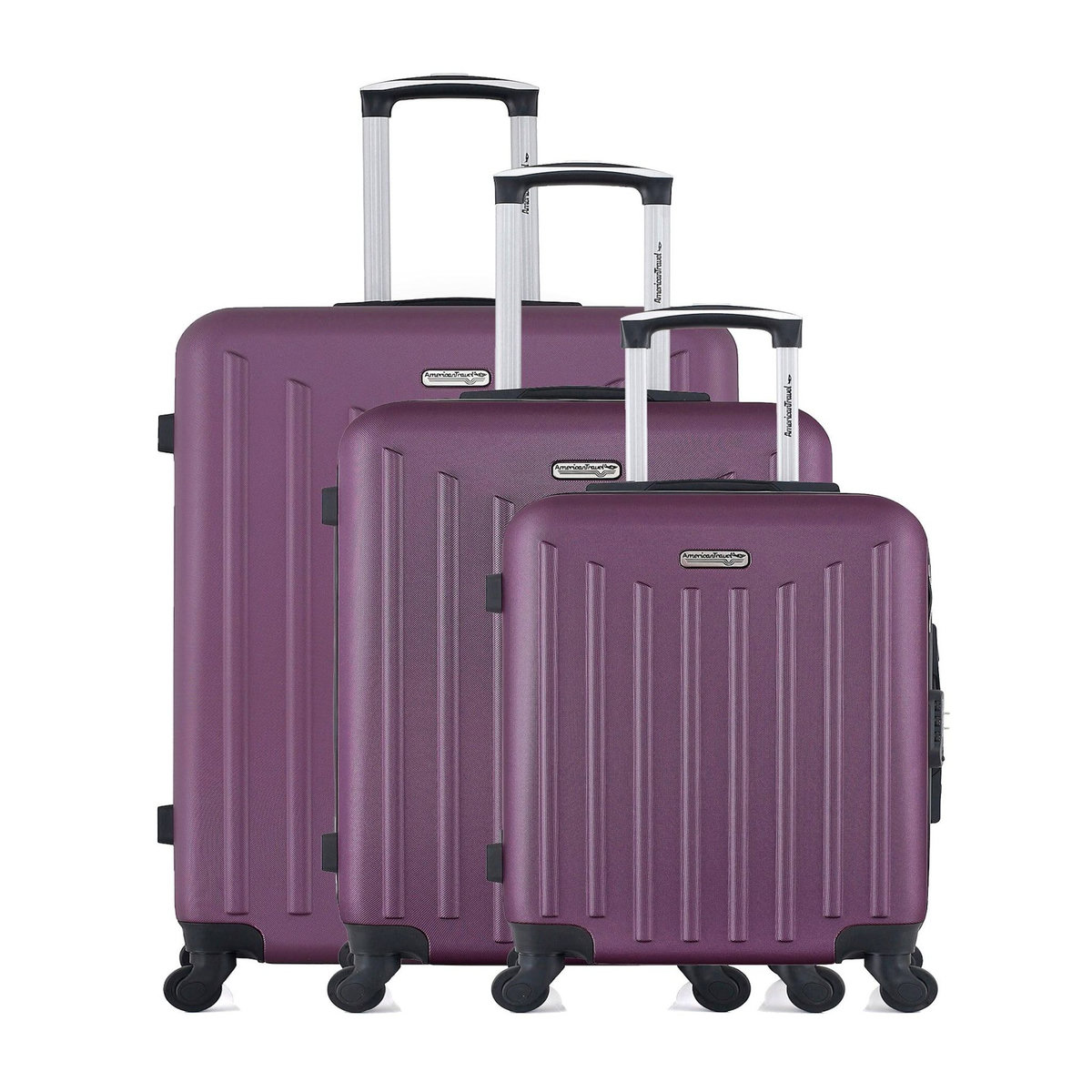AMERICAN TRAVEL Set de 3 Valises Rigides BROOKLYN