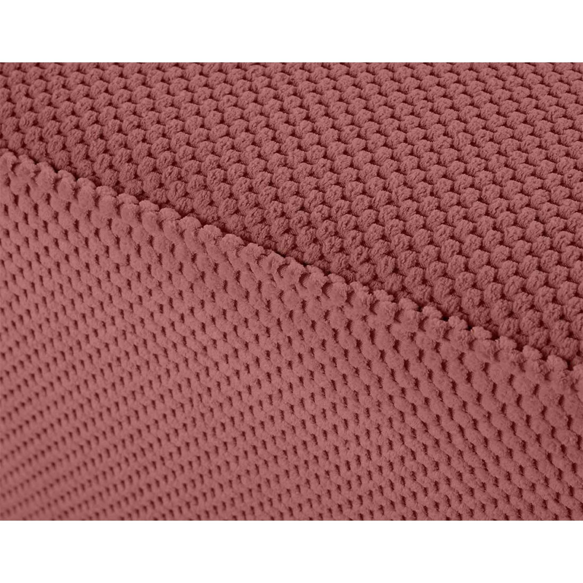 BEST MOBILIER Topaze - canapé droit 2 places - en velours texturé