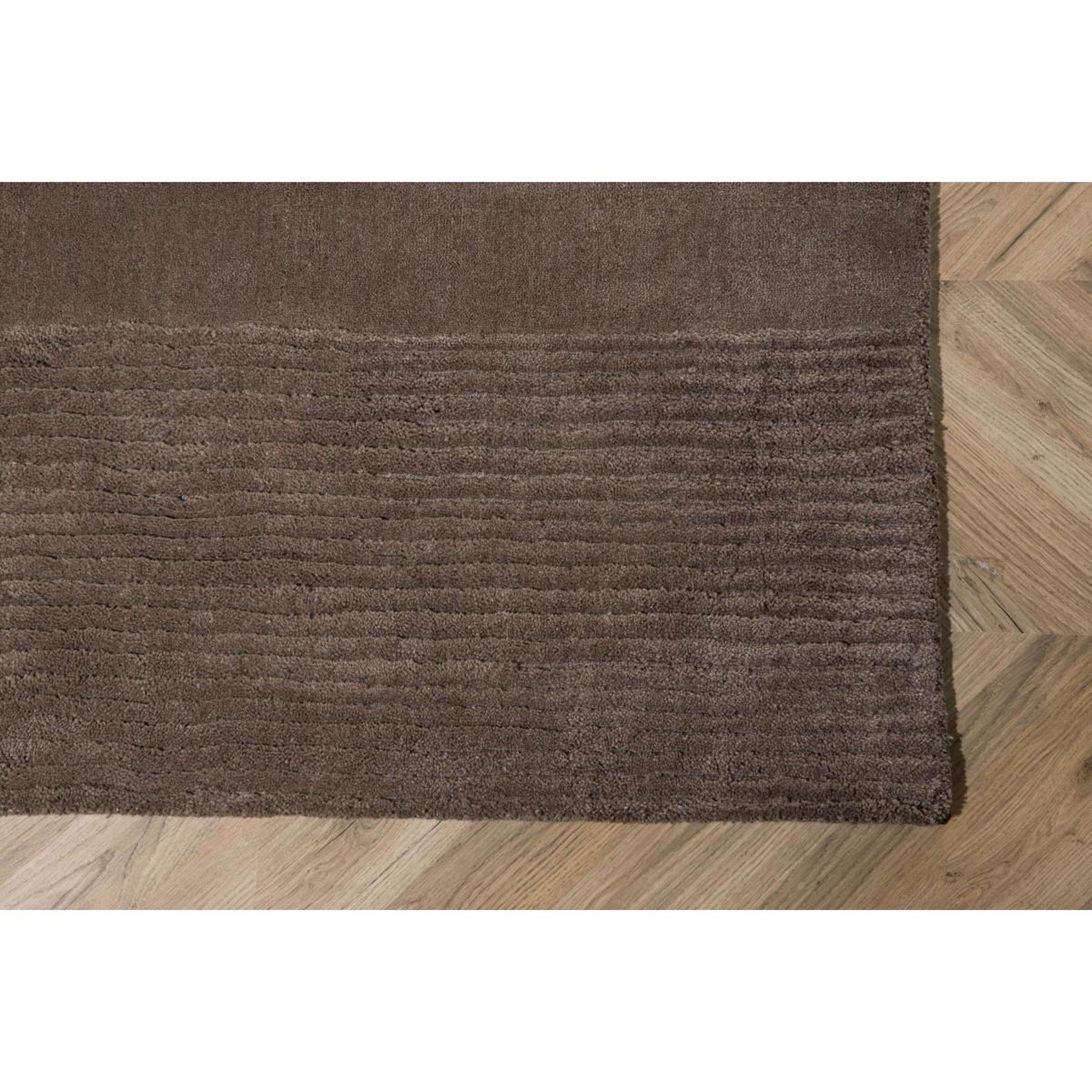 Voir la diapositive 3 : Paris Prix Tapis déco en laine  matteo  253x350cm marron