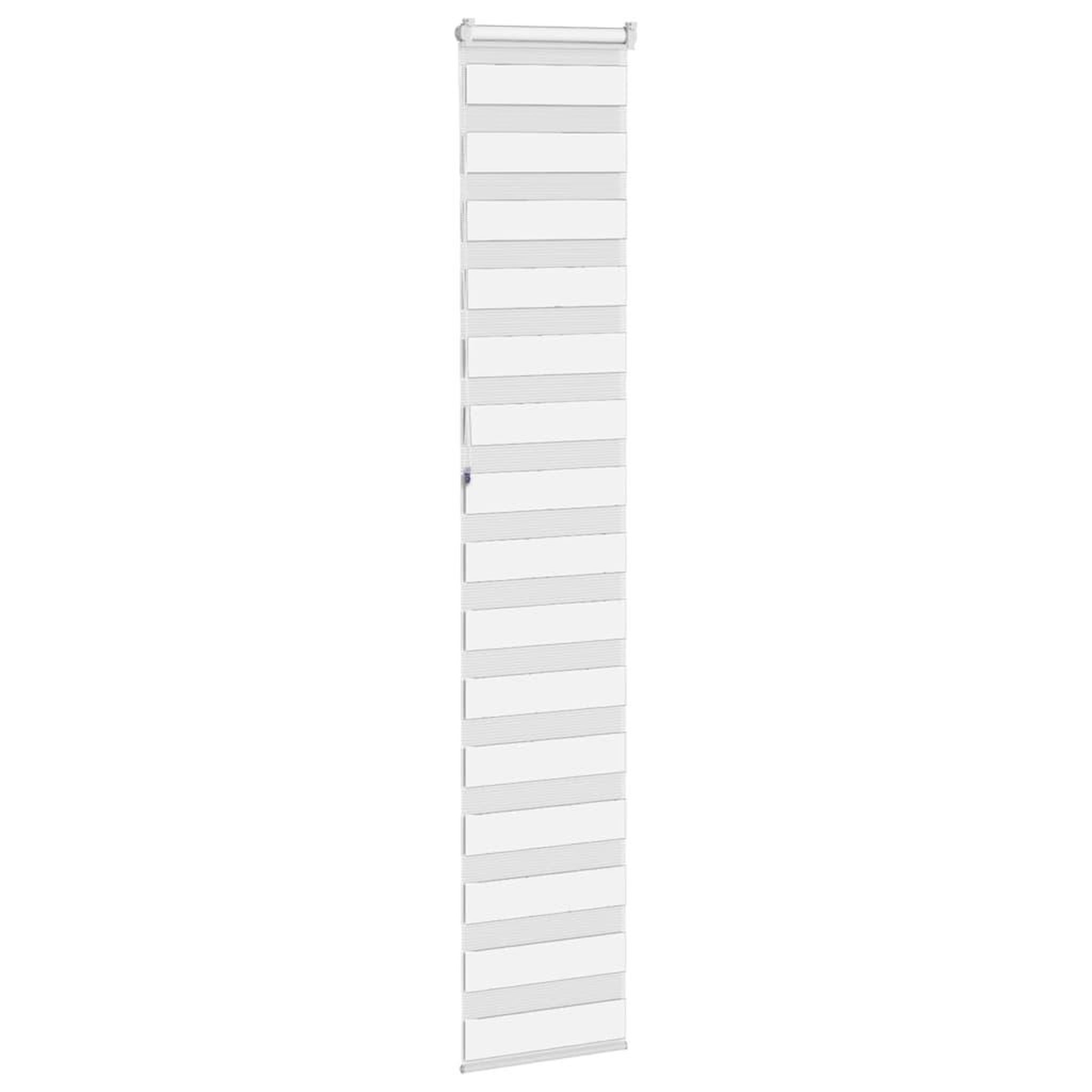 Voir la diapositive 4 : VIDAXL Store zebre blanc 40x230 cm largeur du tissu 35,9 cm polyester