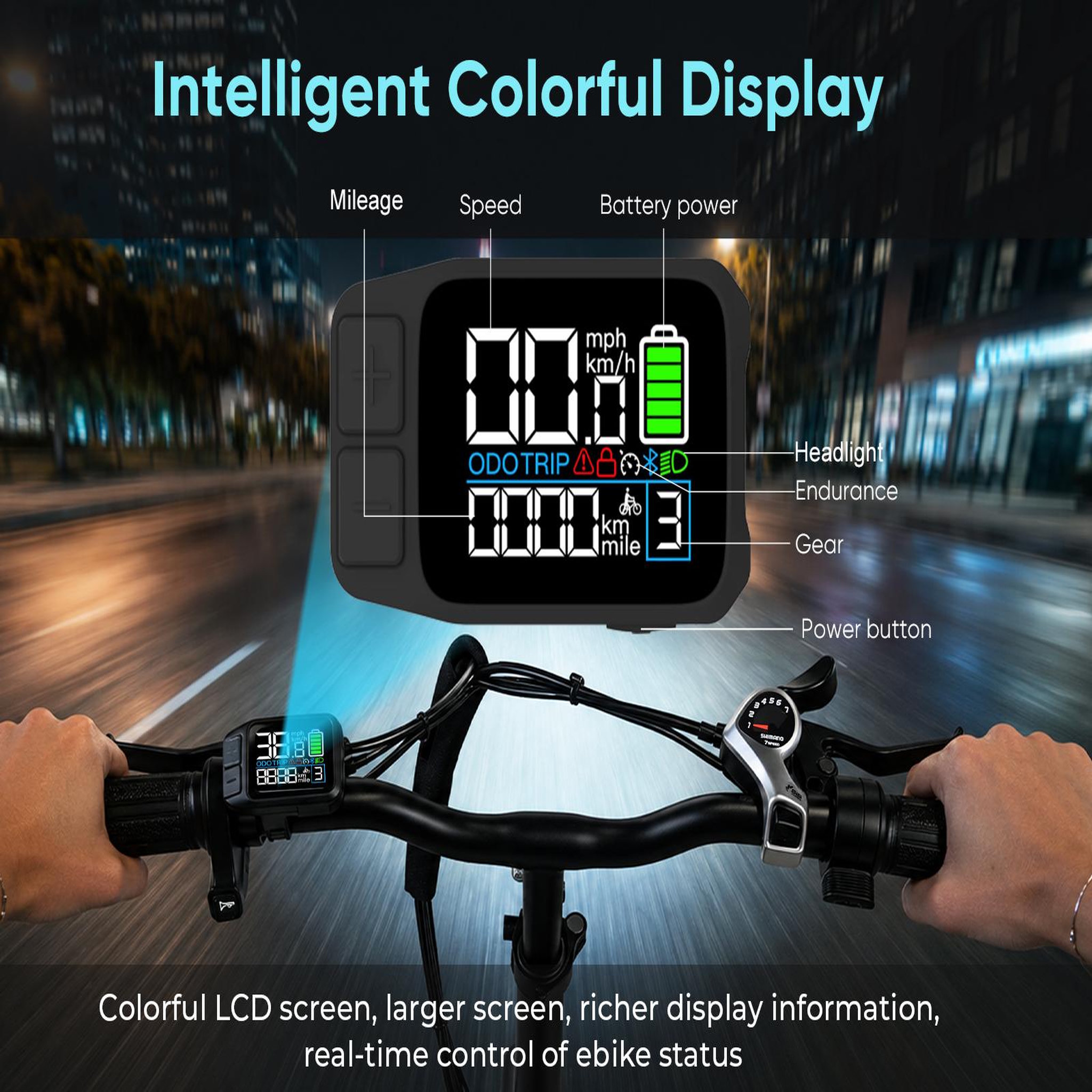 Voir la diapositive 5 : SAMEBIKE Vélo électrique pliant SAMEBIKE CY20 Pro