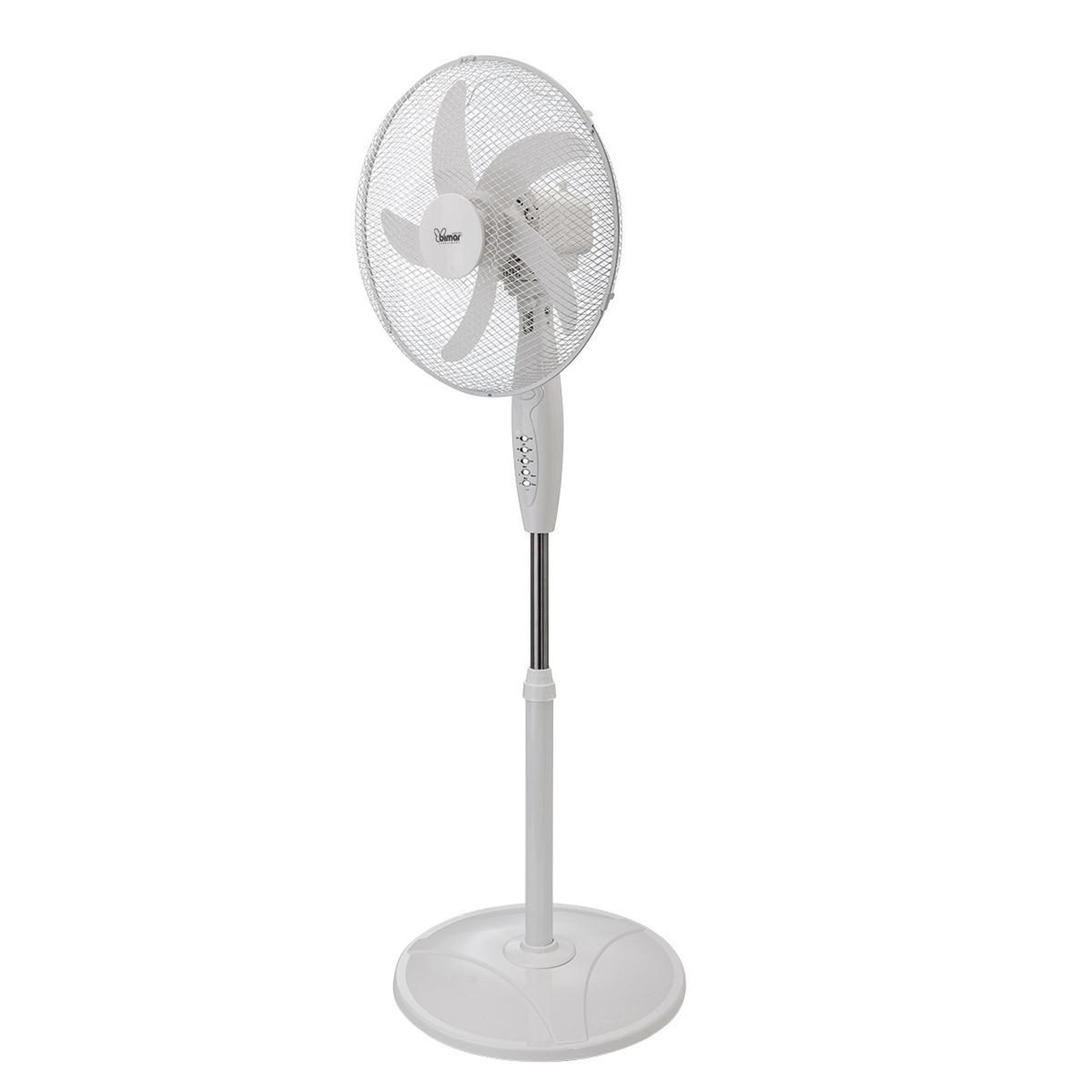 Voir la diapositive 2 : BIMAR Ventilateur Bimar VP43T blanc avec télécommande