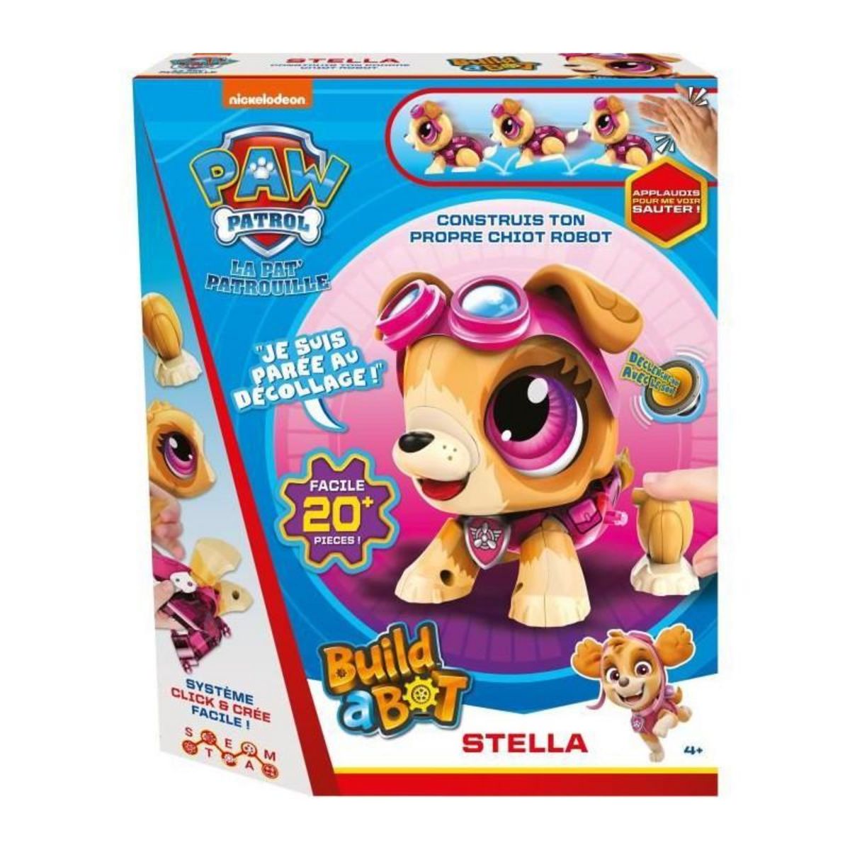 GOLIATH Build A Bot Paw Patrol - Robot Pat Patrouille Stella - GOLIATH