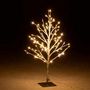Voir la diapositive 3 : Paris Prix Arbre Déco Led en Métal  Dénudé  60cm Argent