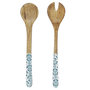 Voir la diapositive 1 : Paris Prix Couverts à Salade en Bois  Jaipur  22cm Bleu