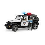 BRUDER  Jeep Wrangler Unlimited Rubicon Police avec Policier