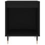 Voir la diapositive 4 : VIDAXL Table de chevet Noir 40x35x50 cm Bois d'ingenierie
