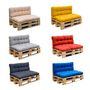 Voir la diapositive 6 : RED DECO Set 2 coussins d'extérieur gris anthracite - riouga
