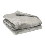 POYET MOTTE Plaid microflanelle 130x170 cm Perle