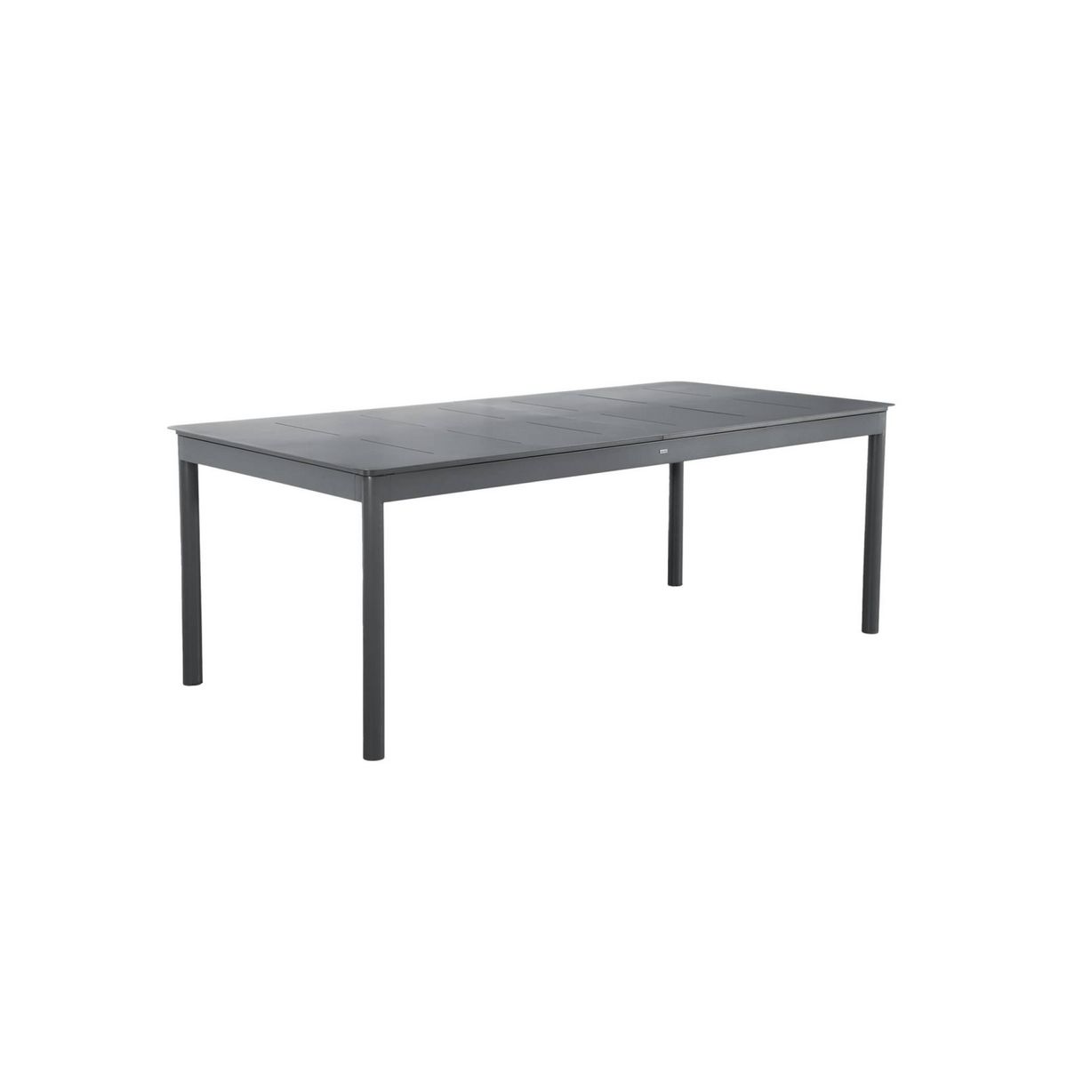 SWEEEK Table de jardin CHARLESTON extensible aluminium, 8 places, 210/300 x 100 x 75,5 cm