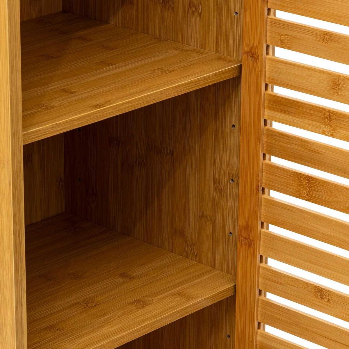 FIVE Etagère de salle de bain Sicela en bambou - L. 38 x H. 168 cm - Marron