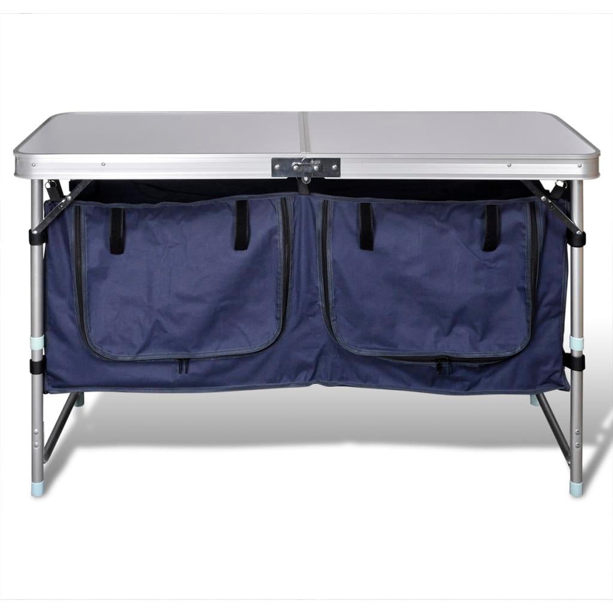 Voir la diapositive 2 : VIDAXL Placard de camping pliant avec cadre en aluminium